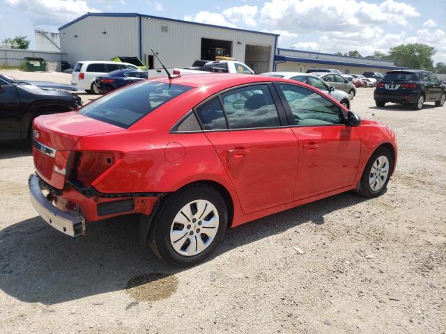 1G1PA5SH9E7392740 - 2014 CHEVROLET CRUZE LS RED photo 3