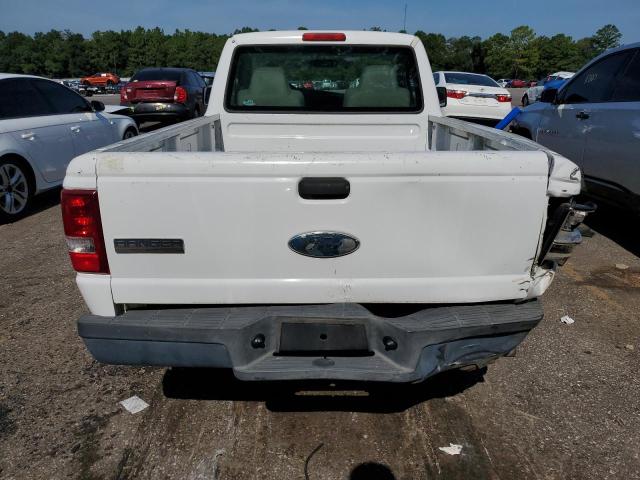 1FTYR10D37PA17510 - 2007 FORD RANGER WHITE photo 6