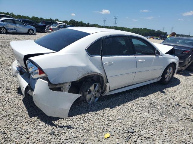 2G1WB5EK1A1214795 - 2010 CHEVROLET IMPALA LT WHITE photo 3