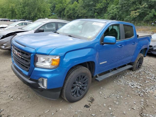 1GTG6CEN1N1219232 - 2022 GMC CANYON ELEVATION BLUE photo 1