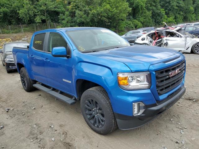 1GTG6CEN1N1219232 - 2022 GMC CANYON ELEVATION BLUE photo 4