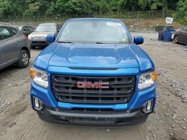 1GTG6CEN1N1219232 - 2022 GMC CANYON ELEVATION BLUE photo 5