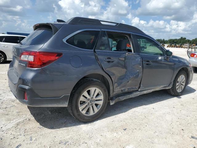 4S4BSACC9J3283637 - 2018 SUBARU OUTBACK 2.5I PREMIUM GRAY photo 3