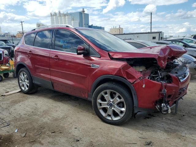 1FMCU9J91GUA18668 - 2016 FORD ESCAPE TITANIUM RED photo 4