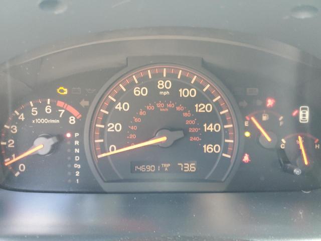 1HGCM72635A018345 - 2005 HONDA ACCORD EX BLUE photo 9