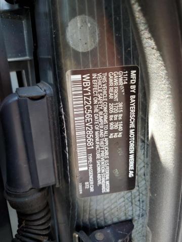 WBY1Z2C56EV285681 - 2014 BMW I3 BEV GRAY photo 13