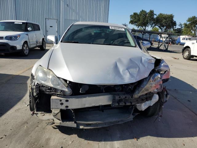 JTHBK262295100767 - 2009 LEXUS IS 250 SILVER photo 5