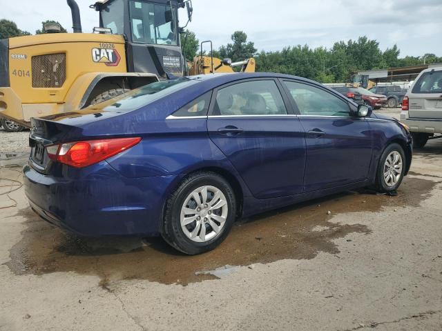 5NPEB4AC2CH488844 - 2012 HYUNDAI SONATA GLS BLUE photo 3