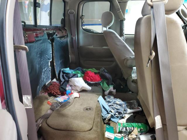 5TBBT44124S449251 - 2004 TOYOTA TUNDRA ACCESS CAB SR5 BURGUNDY photo 10
