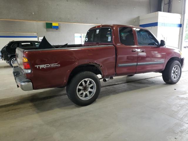 5TBBT44124S449251 - 2004 TOYOTA TUNDRA ACCESS CAB SR5 BURGUNDY photo 3