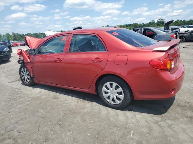 1NXBU4EE4AZ360077 - 2010 TOYOTA COROLLA BASE RED photo 2