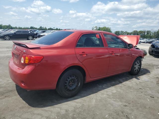 1NXBU4EE4AZ360077 - 2010 TOYOTA COROLLA BASE RED photo 3