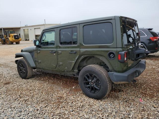 1C4HJXDNXPW578144 - 2023 JEEP WRANGLER SPORT 绿色 照片 2