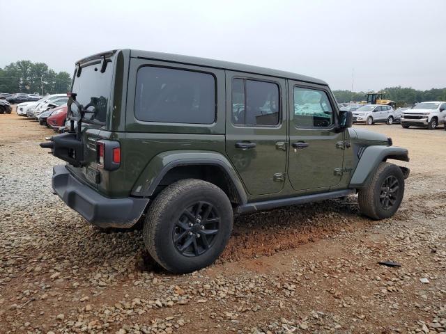 1C4HJXDNXPW578144 - 2023 JEEP WRANGLER SPORT 绿色 照片 3