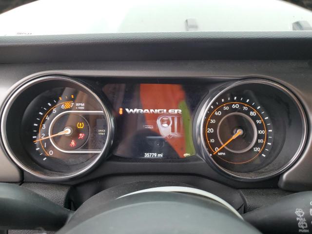 1C4HJXDNXPW578144 - 2023 JEEP WRANGLER SPORT 绿色 照片 9