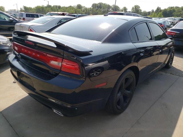 2C3CDXCTXEH333927 - 2014 DODGE CHARGER R/T BLACK photo 3