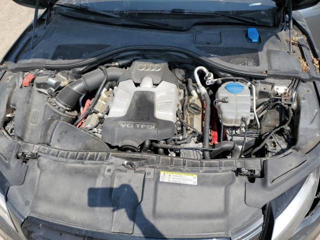 WAU2GAFC6EN051716 - 2014 AUDI A7 PRESTIGE GRAY photo 11