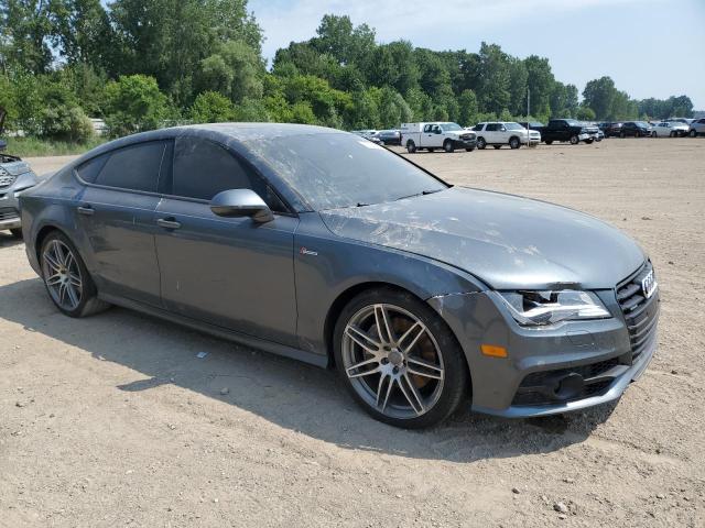 WAU2GAFC6EN051716 - 2014 AUDI A7 PRESTIGE GRAY photo 4