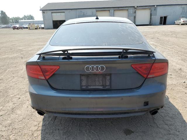 WAU2GAFC6EN051716 - 2014 AUDI A7 PRESTIGE GRAY photo 6