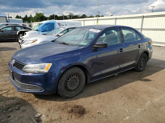 3VW2K7AJ9EM382811 - 2014 VOLKSWAGEN JETTA BASE 蓝色 照片 1