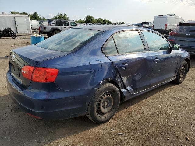 3VW2K7AJ9EM382811 - 2014 VOLKSWAGEN JETTA BASE 蓝色 照片 3