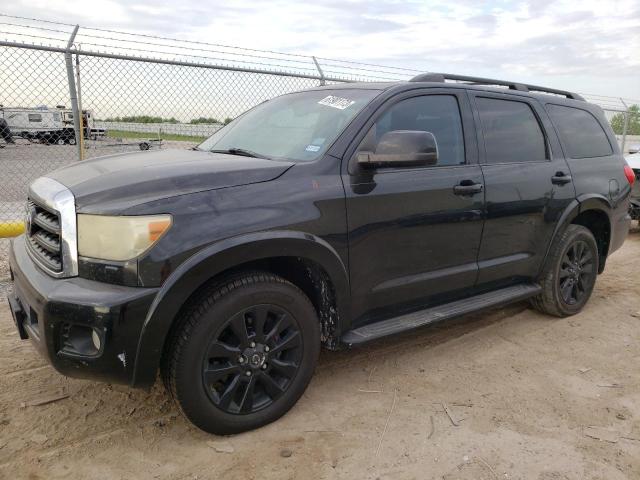 5TDDY5G18AS031176 - 2010 TOYOTA SEQUOIA PLATINUM BLACK photo 1