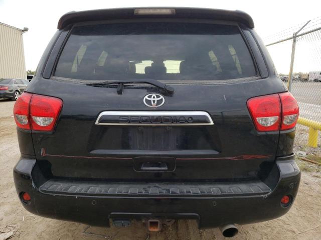 5TDDY5G18AS031176 - 2010 TOYOTA SEQUOIA PLATINUM BLACK photo 6