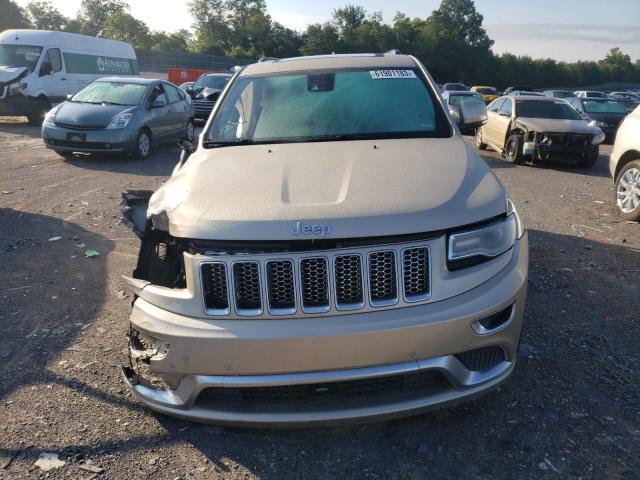 1C4RJFJG4FC100435 - 2015 JEEP GRAND CHER SUMMIT ოქროსფერი ფოტო 5