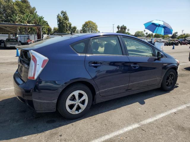 JTDKN3DU9F0485224 - 2015 TOYOTA PRIUS BLUE photo 3