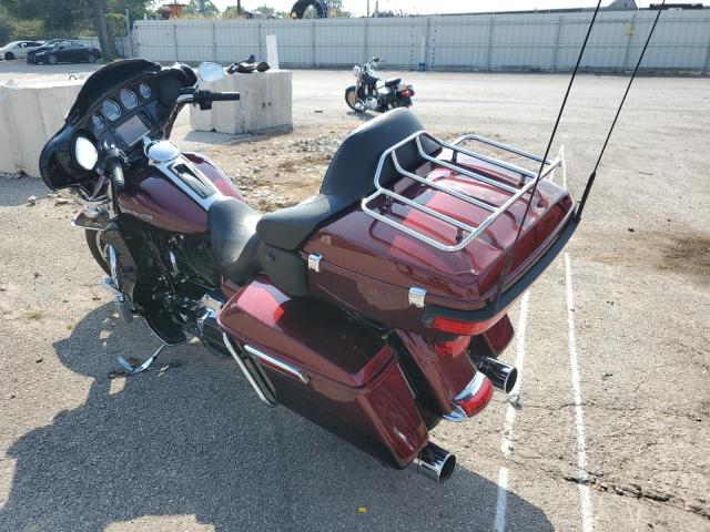 1HD1KEL19EB621456 - 2014 HARLEY-DAVIDSON FLHTK ELECTRA GLIDE ULTRA LIMITED RED photo 3