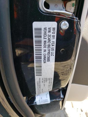 2C4RC1BG7PR573685 - 2023 CHRYSLER PACIFICA TOURING L 黑色 照片 13