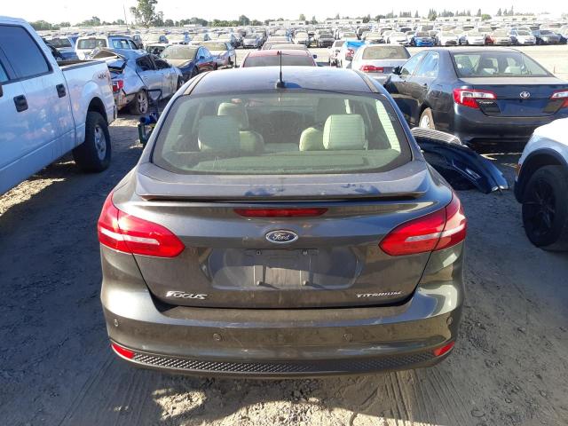 1FADP3J26HL288203 - 2017 FORD FOCUS TITANIUM GRAY photo 6