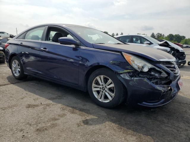 5NPEB4AC5DH740975 - 2013 HYUNDAI SONATA GLS BLUE photo 4