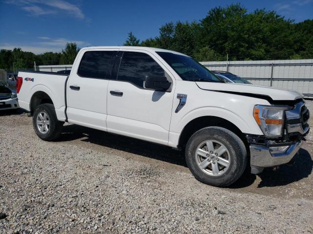 1FTFW1E52MFB96139 - 2021 FORD F150 SUPERCREW WHITE photo 4