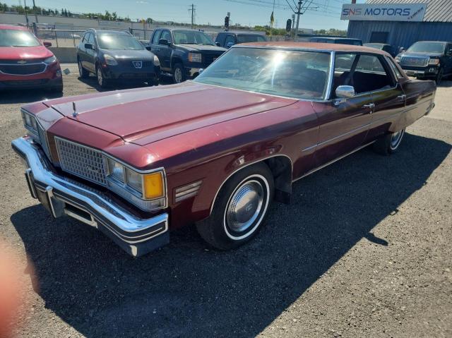 3X39T6M187052 - 1976 OLDSMOBILE NINETY-EIG MAROON photo 2