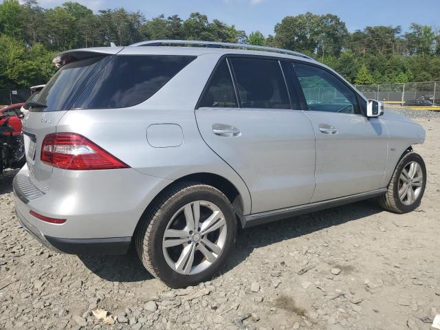 4JGDA5HB4CA060911 - 2012 MERCEDES-BENZ ML 350 4MATIC SILVER photo 3