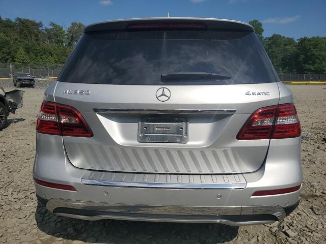 4JGDA5HB4CA060911 - 2012 MERCEDES-BENZ ML 350 4MATIC SILVER photo 6