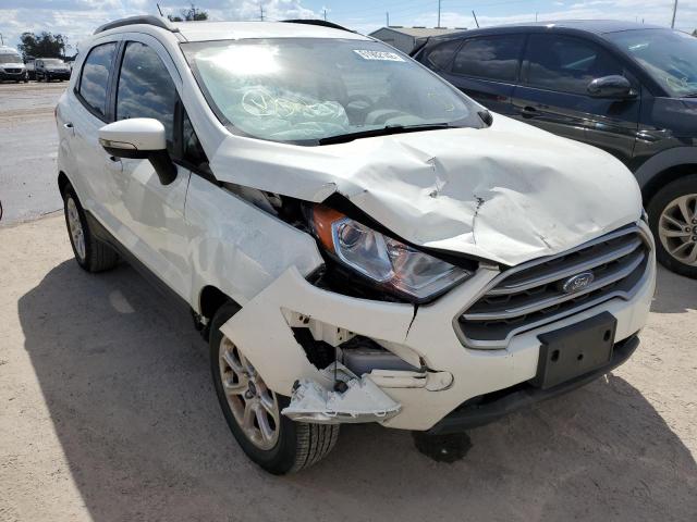 MAJ3S2GE7LC336385 - 2020 FORD ECOSPORT SE WHITE photo 1