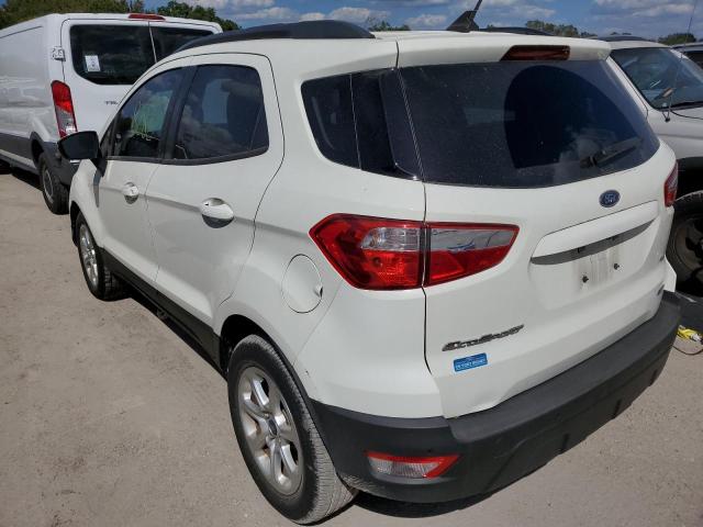 MAJ3S2GE7LC336385 - 2020 FORD ECOSPORT SE WHITE photo 3