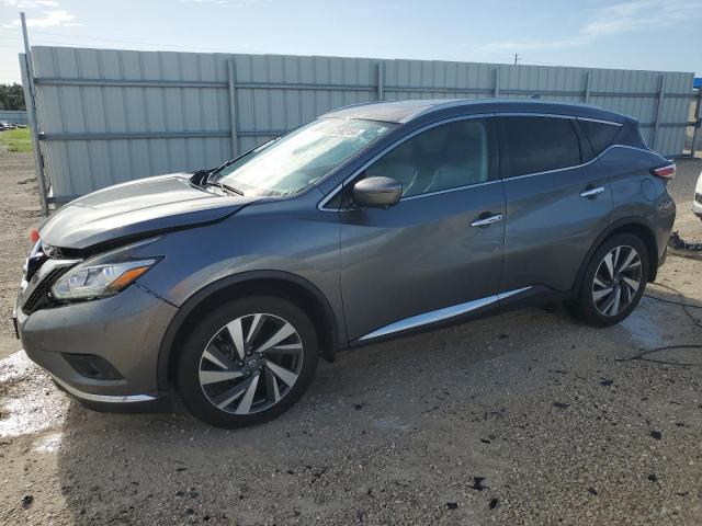 5N1AZ2MH4JN175728 - 2018 NISSAN MURANO S GRAY photo 1