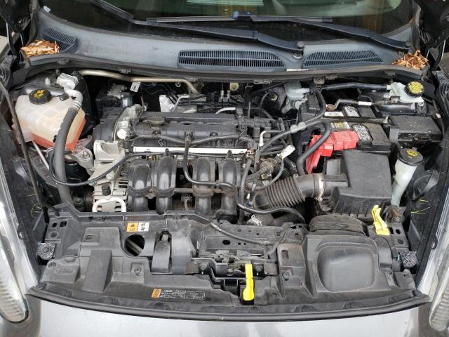 3FADP4BJ6KM123558 - 2019 FORD FIESTA SE GRAY photo 11