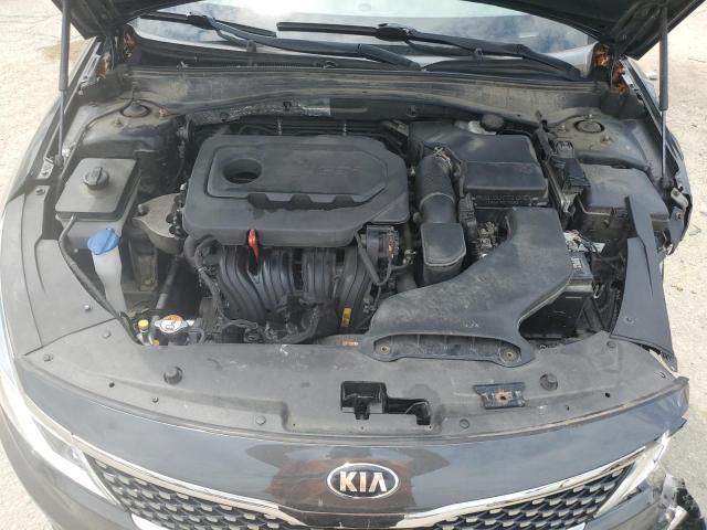 5XXGU4L30GG097936 - 2016 KIA OPTIMA EX GRAY photo 11