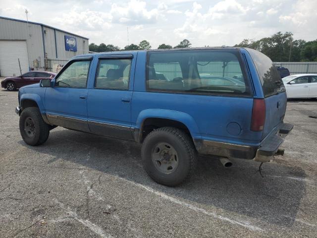 1GNGK26J0VJ391129 - 1997 CHEVROLET SUBURBAN K2500 BLUE photo 2