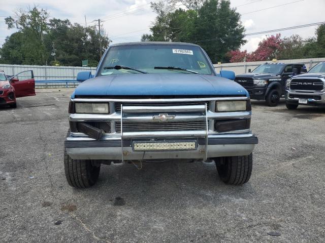 1GNGK26J0VJ391129 - 1997 CHEVROLET SUBURBAN K2500 BLUE photo 5