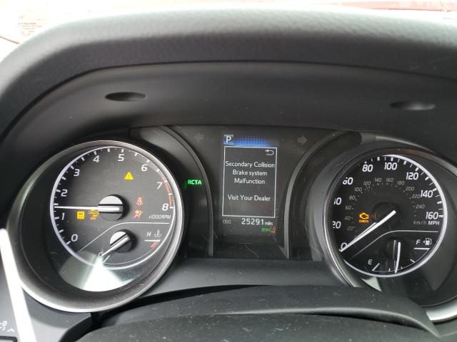 4T1S11AK4RU207231 - 2024 TOYOTA CAMRY SE NIGHT SHADE RED photo 9