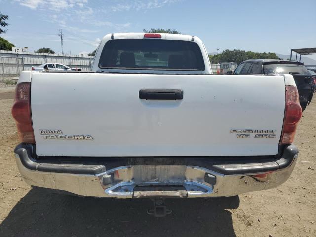 5TETU62N66Z213749 - 2006 TOYOTA TACOMA PRERUNNER ACCESS CAB WHITE photo 6