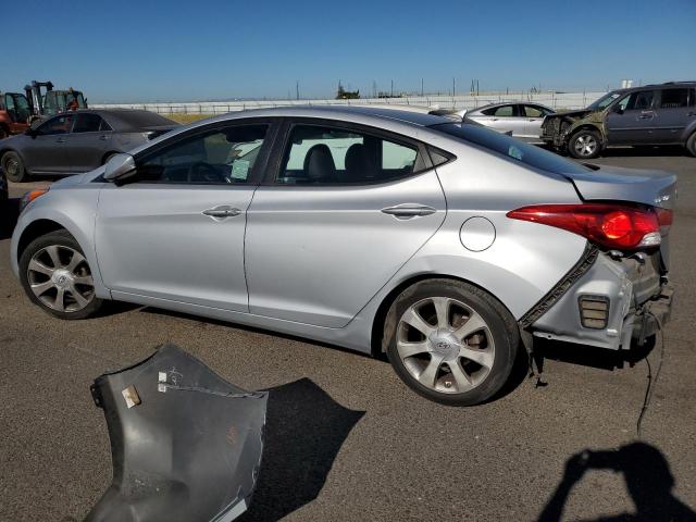 5NPDH4AE9BH037372 - 2011 HYUNDAI ELANTRA GLS SILVER photo 2