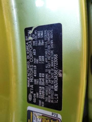 KNDJX3A56E7723068 - 2014 KIA SOUL ! GREEN photo 12