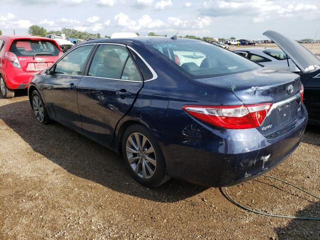 4T1BF1FK7HU623167 - 2017 TOYOTA CAMRY XLE LE BLUE photo 2