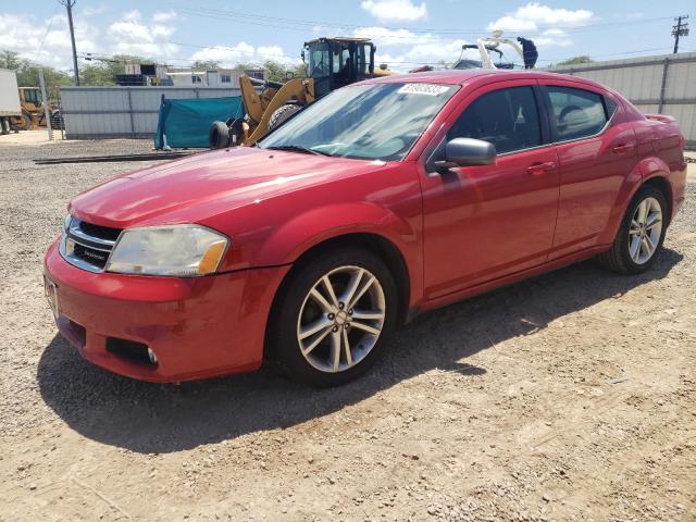 1B3BD1FG0BN548546 - 2011 DODGE AVENGER MAINSTREET RED photo 1